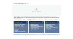 Desktop Screenshot of broadcastworkshop.com